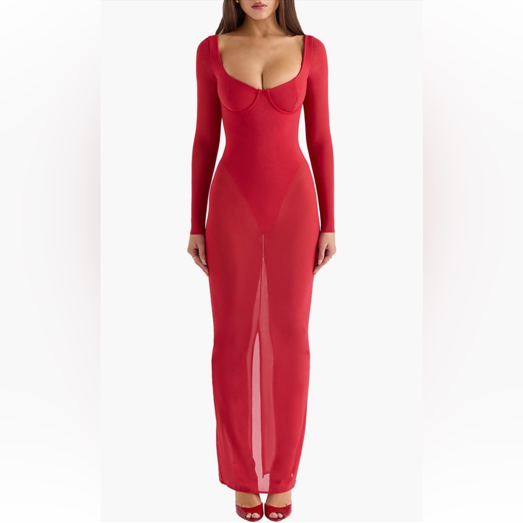 Valentine’s Day Red Sexy Dress